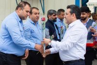 دیدار مدیرعامل پتروشیمی نوری با کارکنان واحد نقلیه