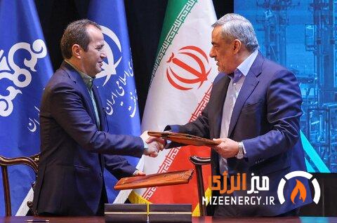 قرارداد طرح فشارافزایی میدان مشترک پارس جنوبی با حضور رئیس‌جمهوری امضا شد