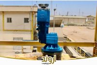 بازطراحی و ساخت کامل گیربکس‌ همزن در پتروشیمی اروند