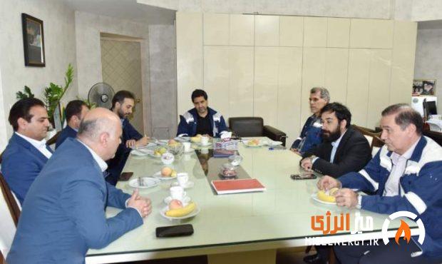 دیدار مدیران شعب بانک قرض‌الحسنه مهر ایران با مدیرعامل پتروشیمی تبریز