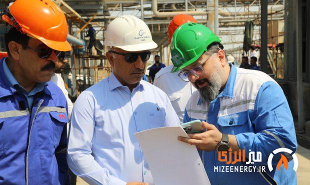 بازدید مدیرعامل پتروشیمی بندرامام از روند تعمیرات اساسی کارخانه وینیل کلراید