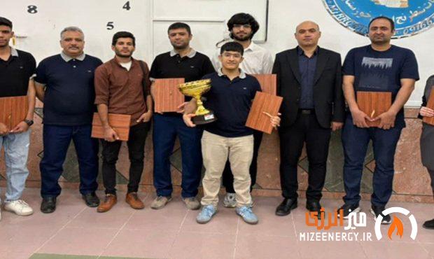 قهرمانی پتروشیمی غدیر در مسابقات لیگ برتر شطرنج آقایان خوزستان