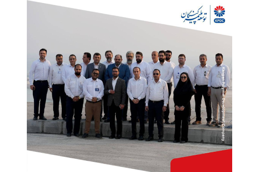 بازدید دکتر امیر اکبری مدیرعامل پتروشیمی جم از شرکت توسعه پلیمر کنگان