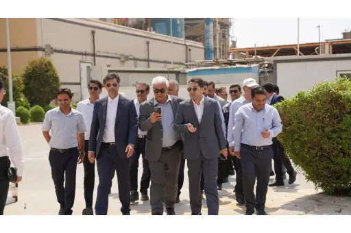 نخستین بازدید سرپرست جدید پتروشیمی کیمیای پارس خاورمیانه از این پتروشیمی نخستین بازدید سرپرست جدید پتروشیمی کیمیای پارس خاورمیانه از این پتروشیمی