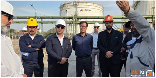 بازدید رئیس سازمان محیط زیست شهرستان و نماینده دادگستری از پروژه زیست محیطی تصفیه پساب پتروشیمی فارابی