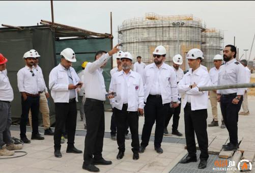 بازدید دکتر دولتی زاده از روند پیشرفت پروژه آفسایت پارک استایرن