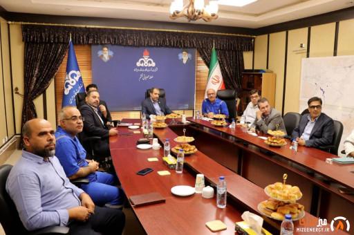 بازدید مدیر پدافند غیرعامل وزارت نفت از منطقه عملیاتی قشم