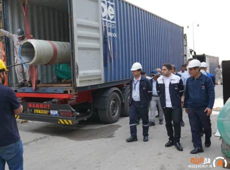 ورود محموله استراتژیک لولههای خط PRG به مجتمع کیمیای پارس خاورمیانه ورود محموله استراتژیک لولههای خط PRG به مجتمع کیمیای پارس خاورمیانه