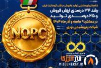 رشد ۳۴ درصدی ارزش فروش و ۲۵ درصدی تولید در عملکرد ۹ ماهه و آذر ماه ۱۴۰۴ پتروشیمی نوری
