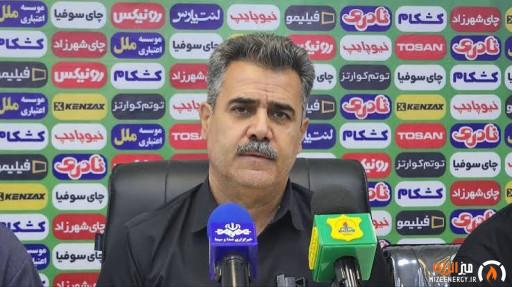 پورموسوی: صعود نفت آبادان حاصل حمایت مدیران، مردم و تلاش بازیکنان بود