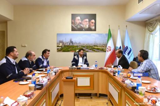 بازدید مدیرعامل برق منطقهای آذربایجان از پروژههای توسعهای پتروشیمی تبریز بازدید مدیرعامل برق منطقهای آذربایجان از پروژههای توسعهای پتروشیمی تبریز