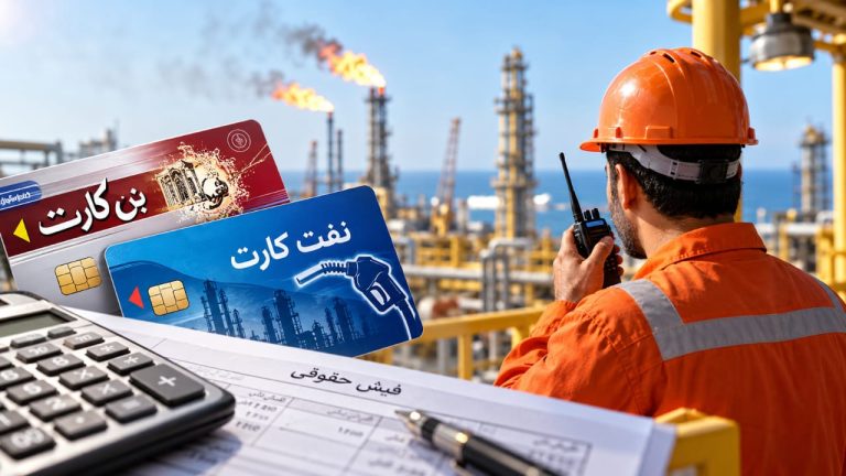 مالیات نفت‌کارت و بن‌کارت در سال ۱۴۰۵؛ دریافتی کارکنان نفت چه تغییری می‌کند؟