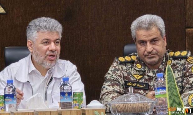 قدردانی جانشین پدافند هوایی ارتش بندر طاهری از همیاری کارکنان پتروشیمی سبلان در جنگ رمضان قدردانی جانشین پدافند هوایی ارتش بندر طاهری از همیاری کارکنان پتروشیمی سبلان در جنگ رمضان
