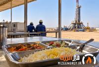 اعتراض کارگران ملی حفاری به کیفیت غذا در چهار دکل خوزستان