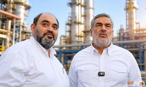 بازدید سرپرست وزارت نفت از واحد آسیب‌دیده بوتادین پتروشیمی جم