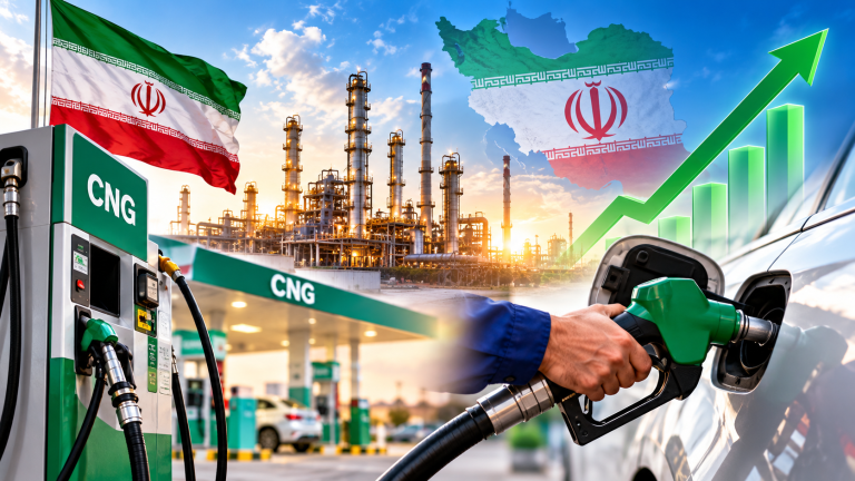 بی‌نیازی ایران از واردات بنزین؛ مصرف CNG به ۱۶.۷ میلیون مترمکعب رسید
