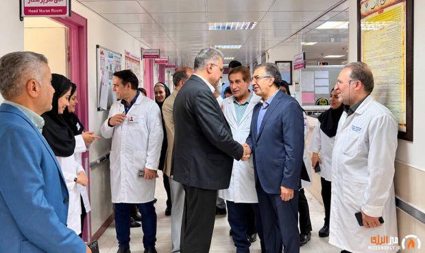 تجلیل مدیر سرمایه انسانی گروه صنایع پتروشیمی خلیج فارس از پرستاران بیمارستان فوق‌تخصصی صنعت نفت تهران