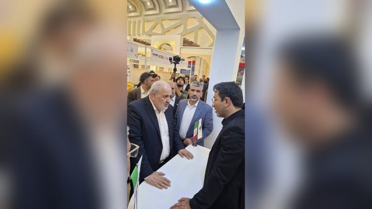 حضور وزیر نیرو در غرفه تاپیکو در نمایشگاه بین‌المللی کابل