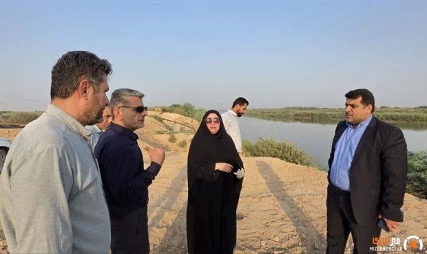 تأكید بر تداوم پشتیبانی عملیاتی از پروژه‌های سیل‌بند در بخش اسماعیلیه اهواز