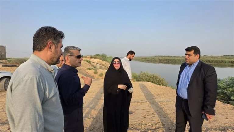 تأكید بر تداوم پشتیبانی عملیاتی از پروژه‌های سیل‌بند در بخش اسماعیلیه اهواز